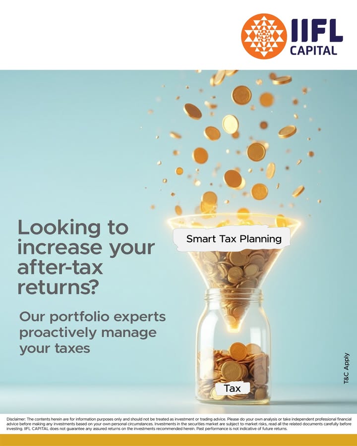 Worried about your tax after gains Our PMS experts manage your taxes along with your portfolio. IIFLCapital invest wealth PMS Follow us for more updates Disclaimer https tinyurl.com 49xd3vns Worried about your tax after gains Our PMS experts manage your taxes along with your portfolio