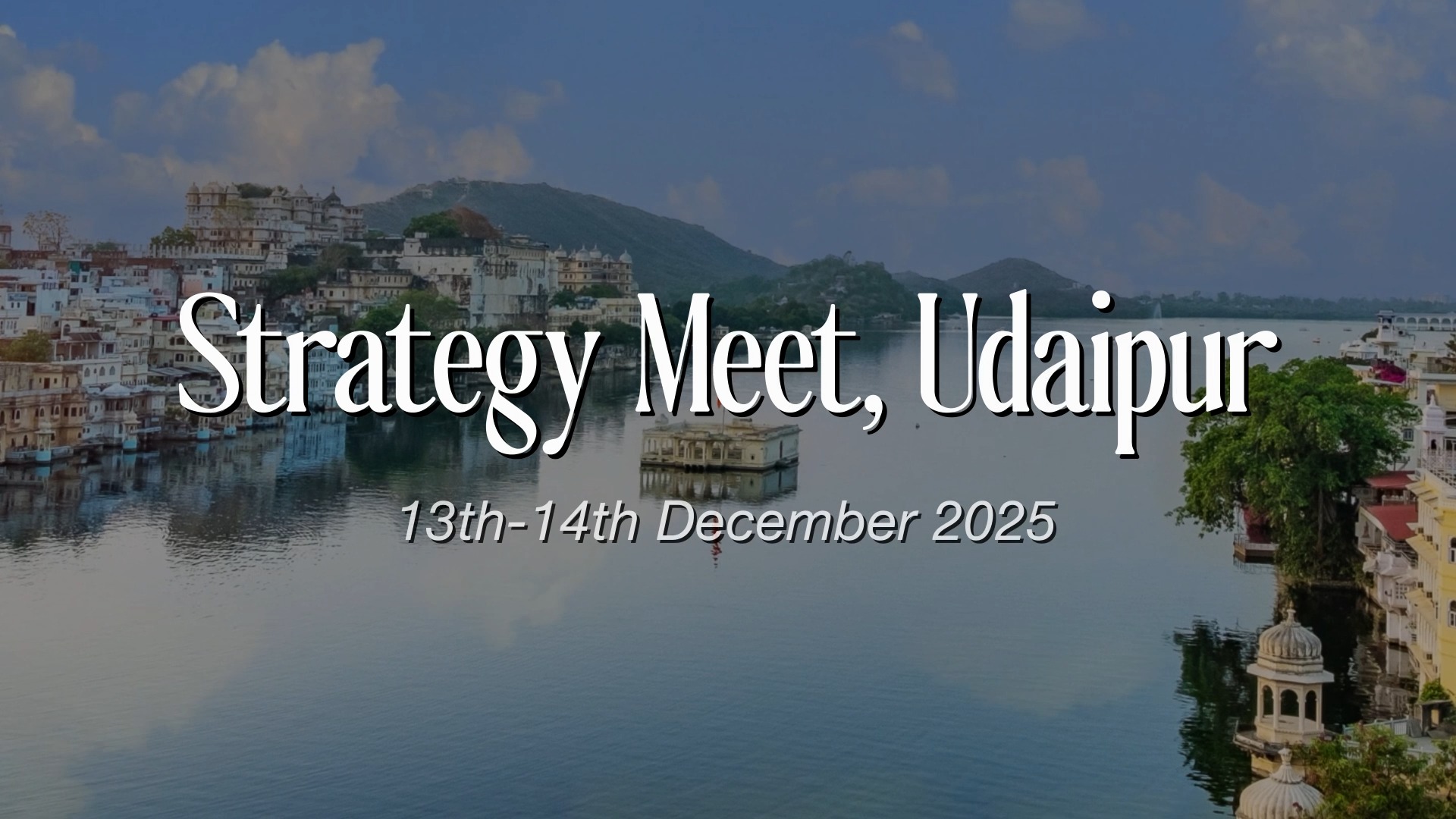 IIFL Capital Annual Strategy Meet brought together 70 Senior Management Leaders, united by a single theme, Power of One