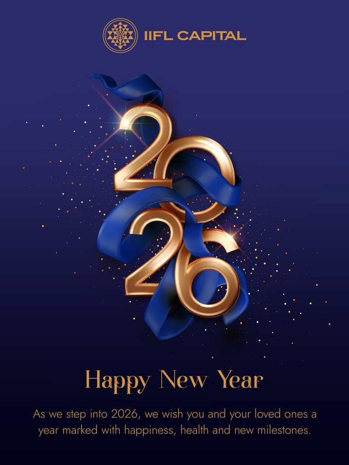 IIFL Capital wishes you a Happy New Year 2026 IIFLCapital NewYearWishes SeasonGreetings
