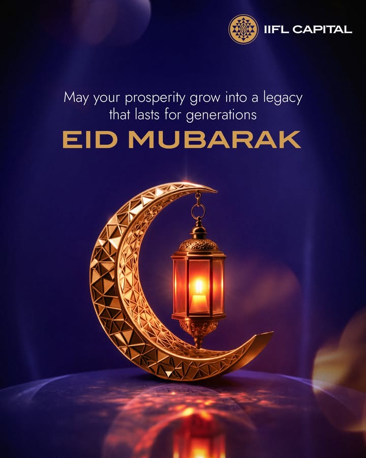 Wishing you and your loved ones a blessed Eid. IIFLCapital Eid