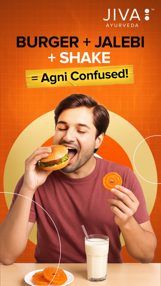 Jab alag alag swad aur heavy foods ek saath pet mein jaate hain, toh digestion confuse ho jaata hai