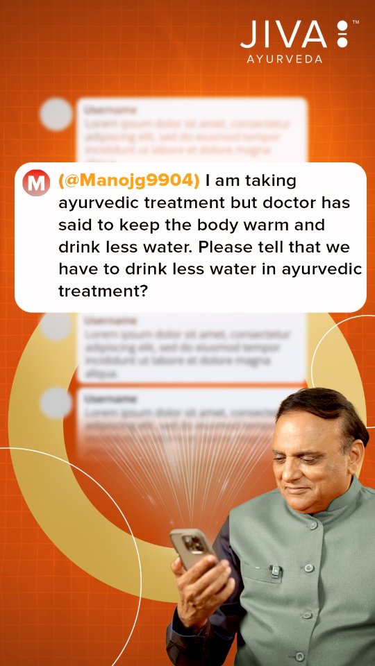 Doctor ne kaha body warm rakho aur paani kam piyo Kya Ayurveda mein sach kam paani peena chahiye Janiye iska...