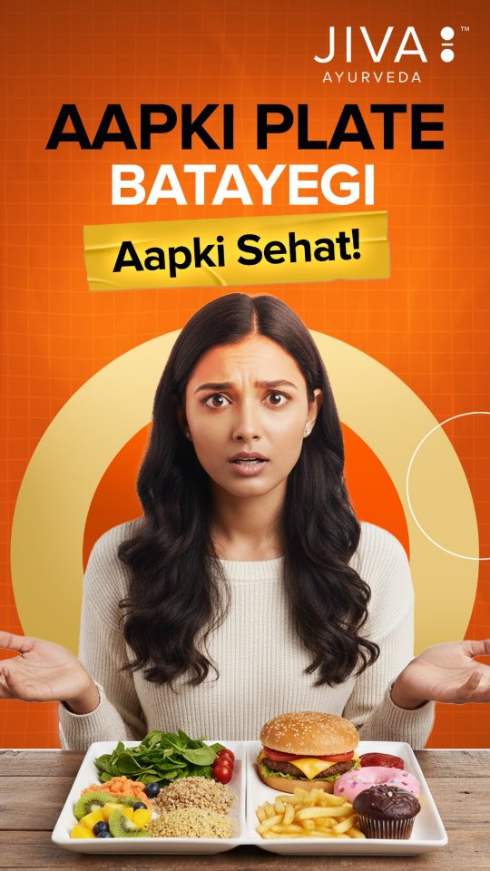  Aap roz kya khate ho, wahi aapki sehat ka sabse bada raaz hai Kya aapki plate balanced hai ya sirf bhari hui Dekhi...