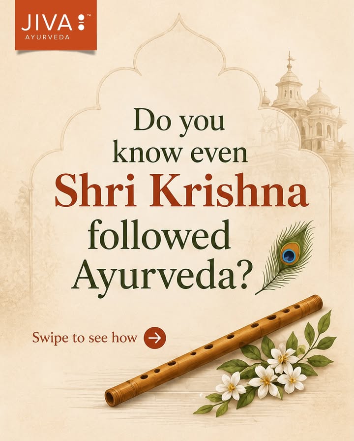 Celebrate Krishna. Embrace Ayurveda. Live in balance