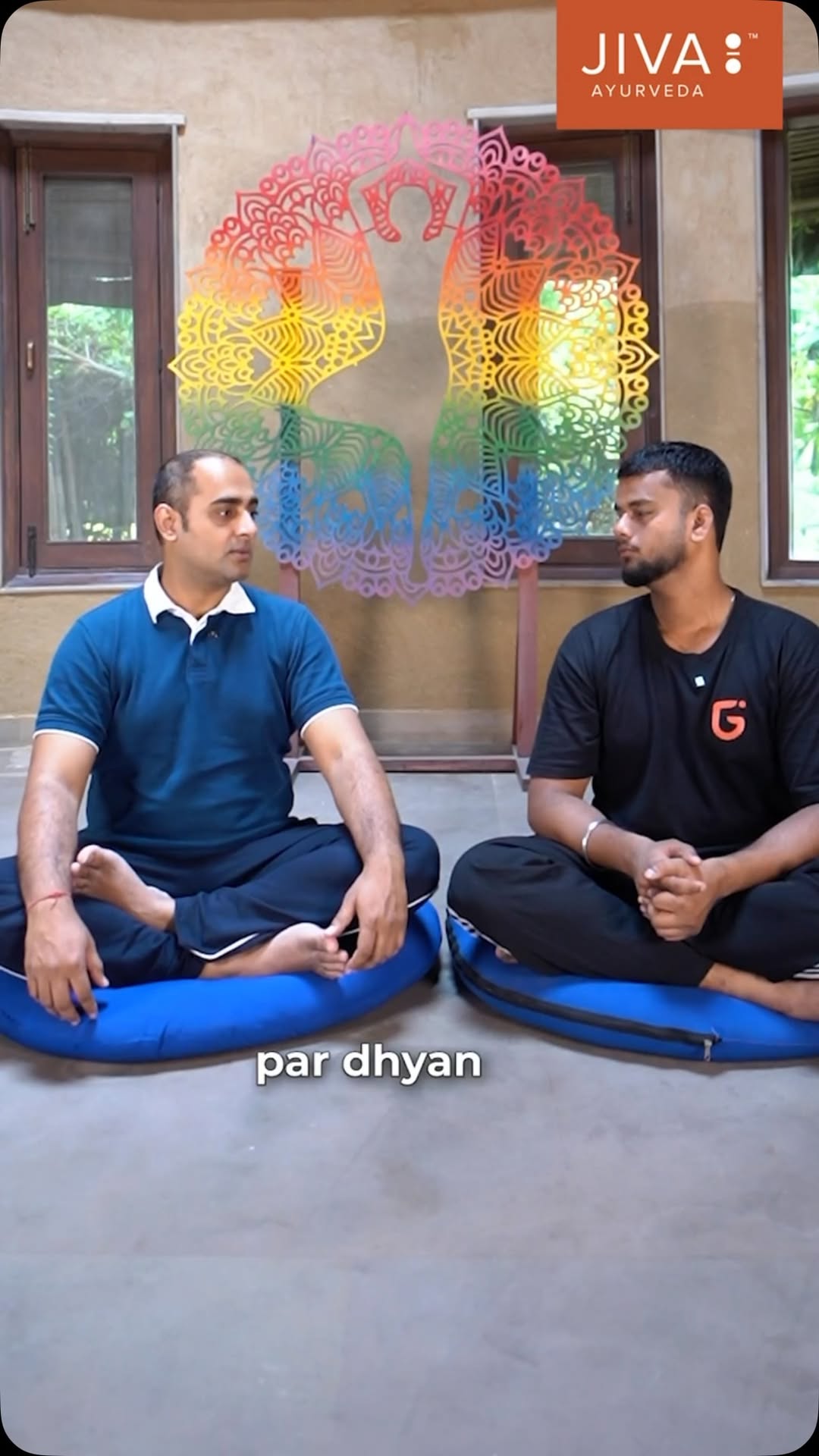 Kya aapka bhi dhyan meditation ke time pe bhatakta hai Toh ye reel zaroor dekho jivaayurveda ayurveda treatmypro...