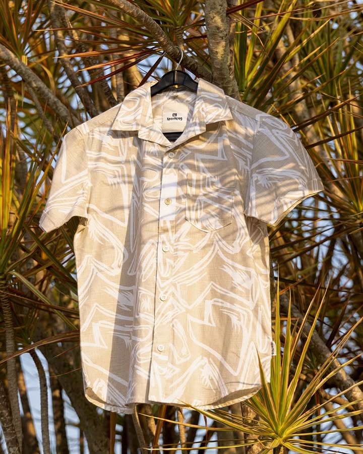 A polished look meets all day ease in a shirt