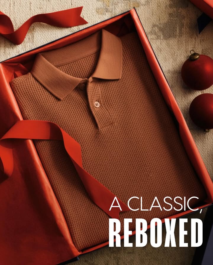 A classic piece, packaged for the season