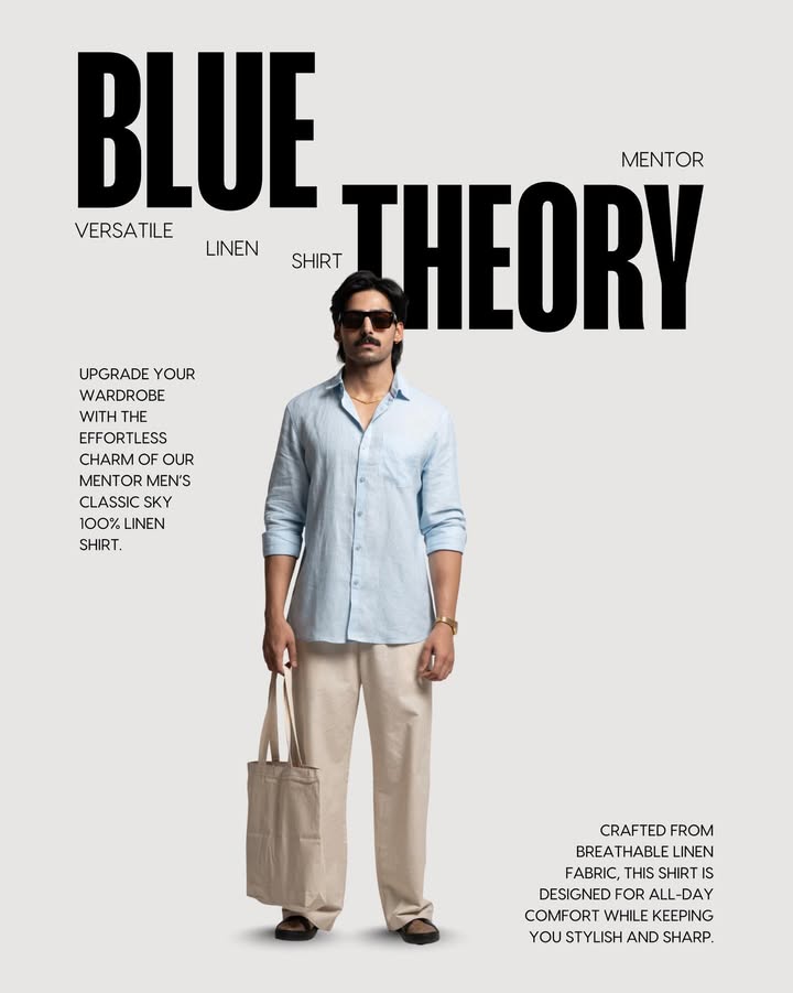 Blue Theory proves why linen belongs in everyday rotation