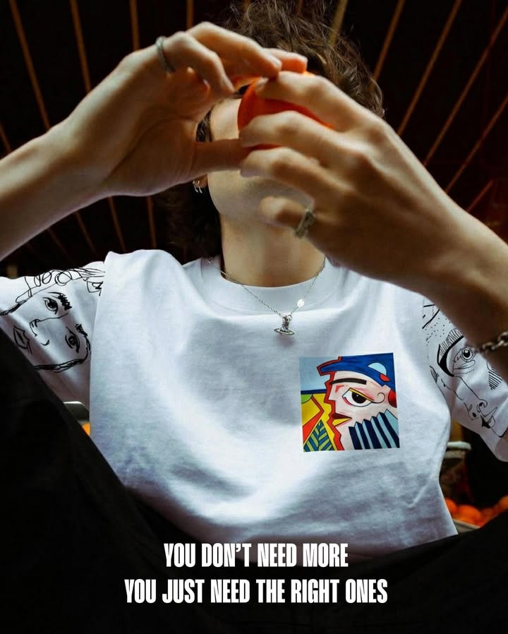 Its never about having more. Its about wearing what actually works