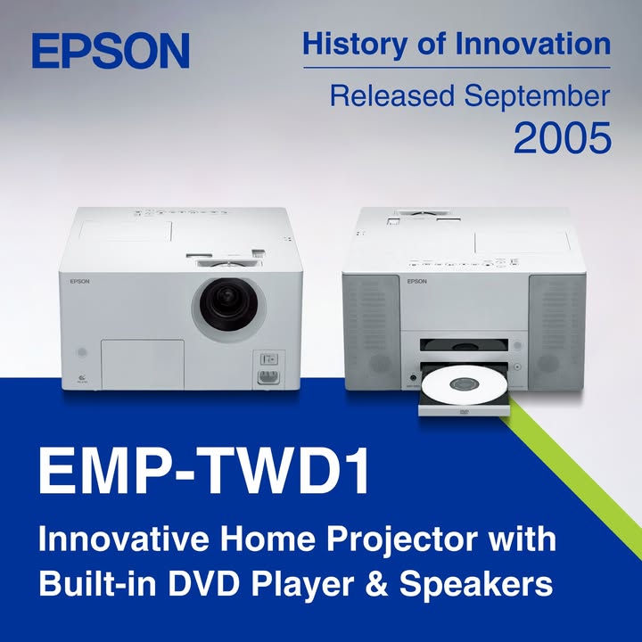 The EMP TWD1, launched in September 2005, burst onto the home entertainment market, transforming projectors from complex bus...