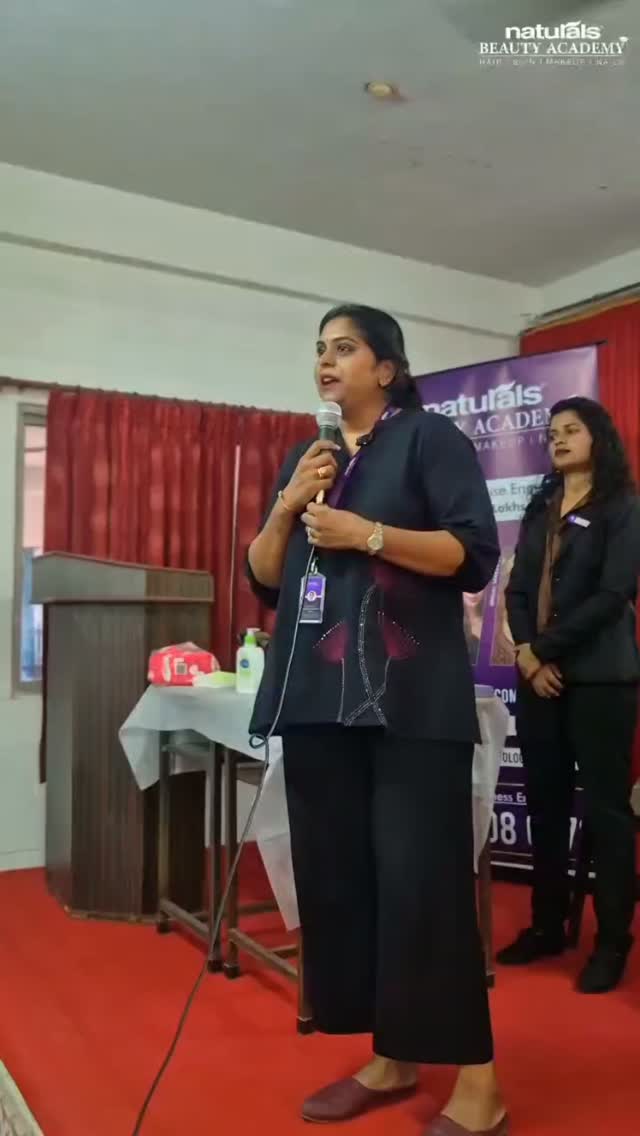 Inspiring the next generation of beauty professionals Our team recently conducted a career awareness session at MGR Janaki...