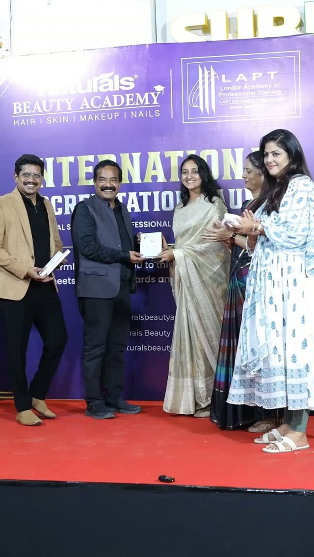 A milestone that takes our students one step closer to global opportunities Naturals Beauty Academy proudly hosted the la...