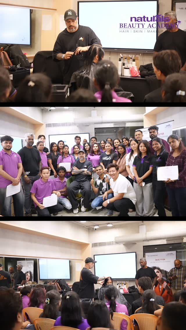 Learning, creativity and professional growth at Naturals Beauty Academy Our Smile Providers and students successfully comp...