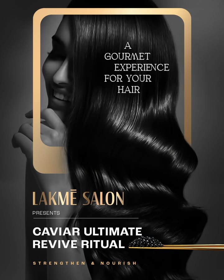 Introducing the Revolutionary Caviar Hair Ritual Lakm Salon presents the Ultimate Caviar Hair Ritual a luxurious tr...