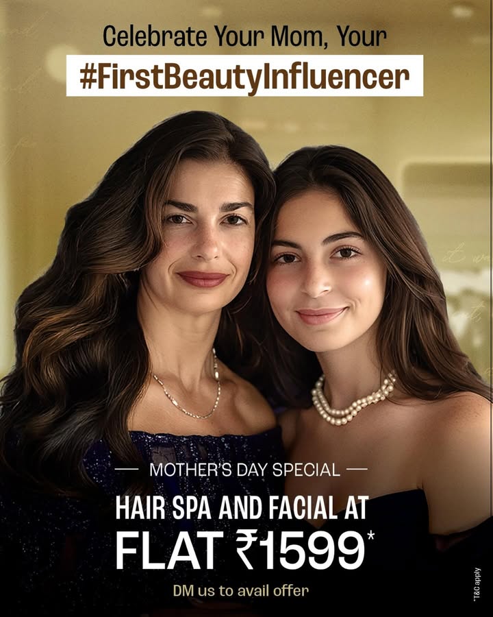 This Mothers Day, treat your FirstBeautyInfluencer to some well deserved pampering at Lakm Salon Because she deserv...