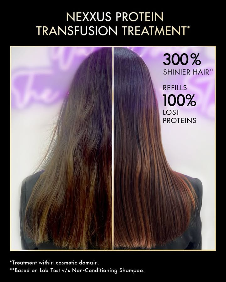 Trust us, this is your hairs healing era Lakm Salons newly launched Nexxus Protein Transfusion Treatment is here to make ...