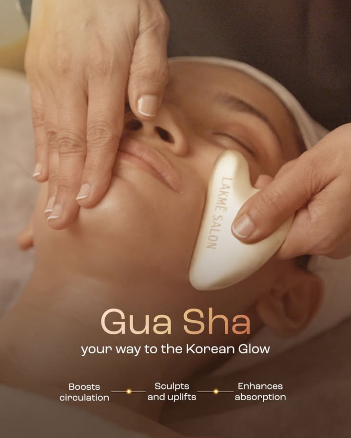 Why our Gua Sha massage changes everything In the Kssence Jeuderm Face Ritual at Lakme Salon, this ancient techn...