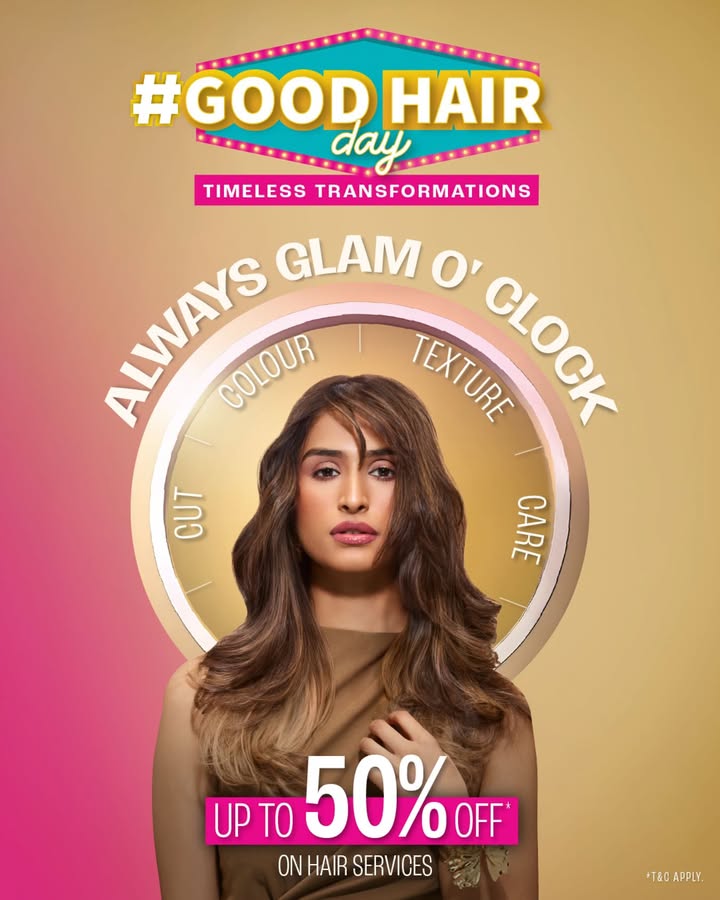  TIK TOK ITS GLAM O CLOCK The countdowns over. The wait is done. GOOD HAIR DAY is back and its FULL OF GLAM