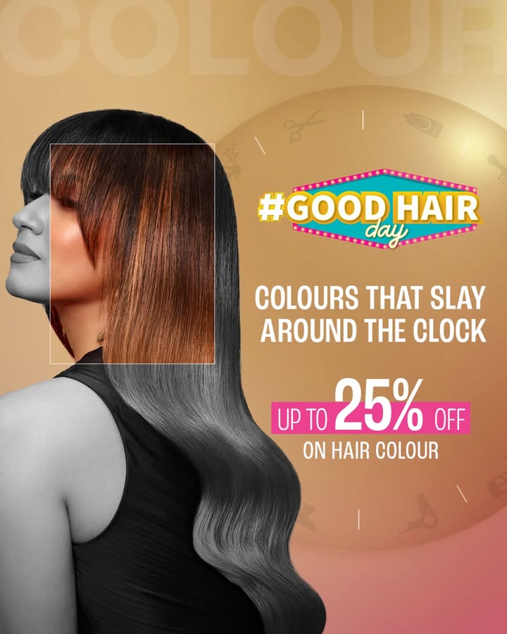 Good Hair Day is here, and the clock just struck Glam O Clock