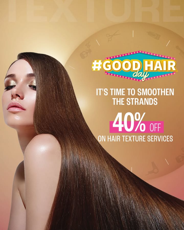 Your Good Hair Day runs on its own timetable, and the hour is set to Glam O Clock