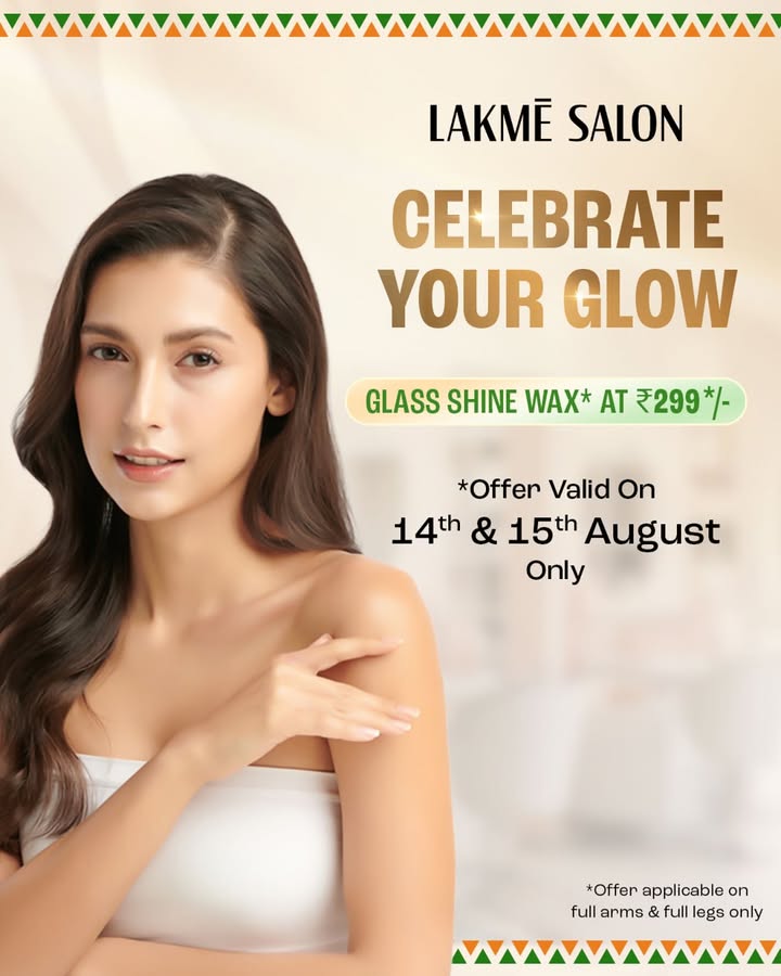 Make dull skin a thing of the past, at just 299 This Independence day, get smooth, radiant skin with our Glass Shine Wa...