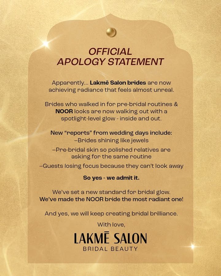 If being too radiant is a crime were guilty. Book your NOOR bridal consultation now. 