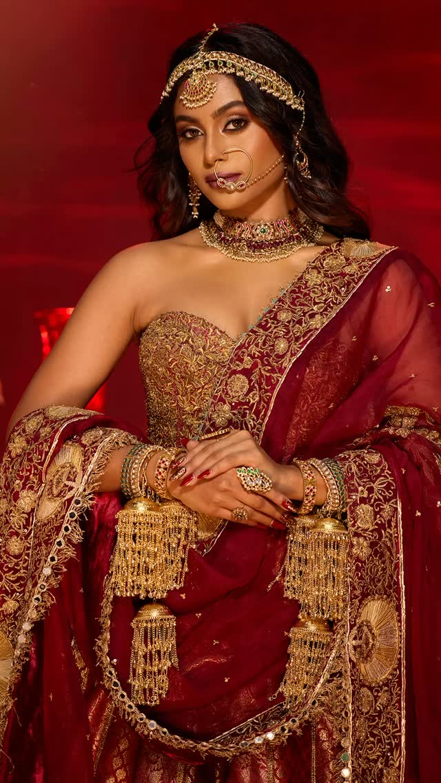 When the wedding is grand, the glam has to be grander