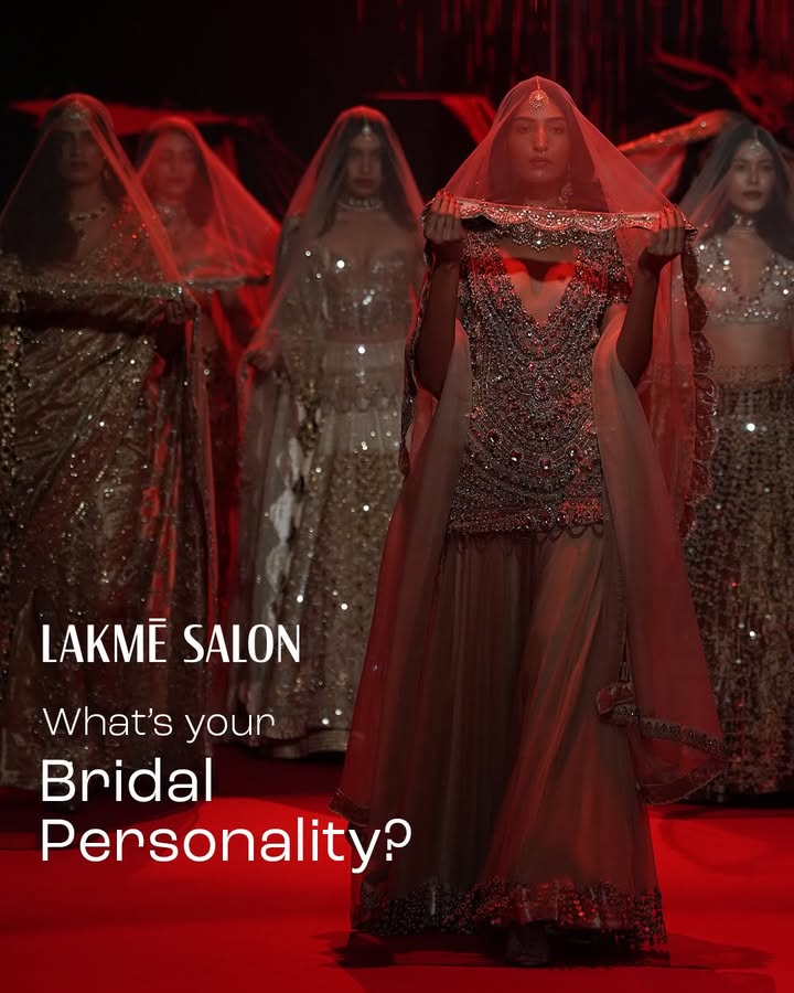 Pick your vibe, we will deliver Book your dream bridal hair makeup with Lakm Salon