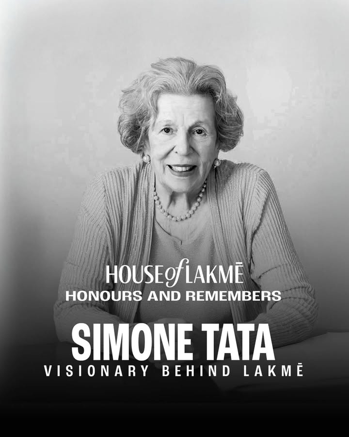 Rest in peace, Simone Tata, the legendary visionary behind Lakm 