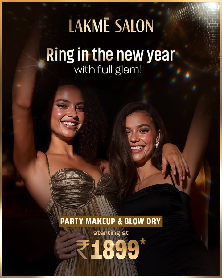 Step into the new year looking like youre going to own it Get ready for new year celebrations at Lakme Salon starting at ...