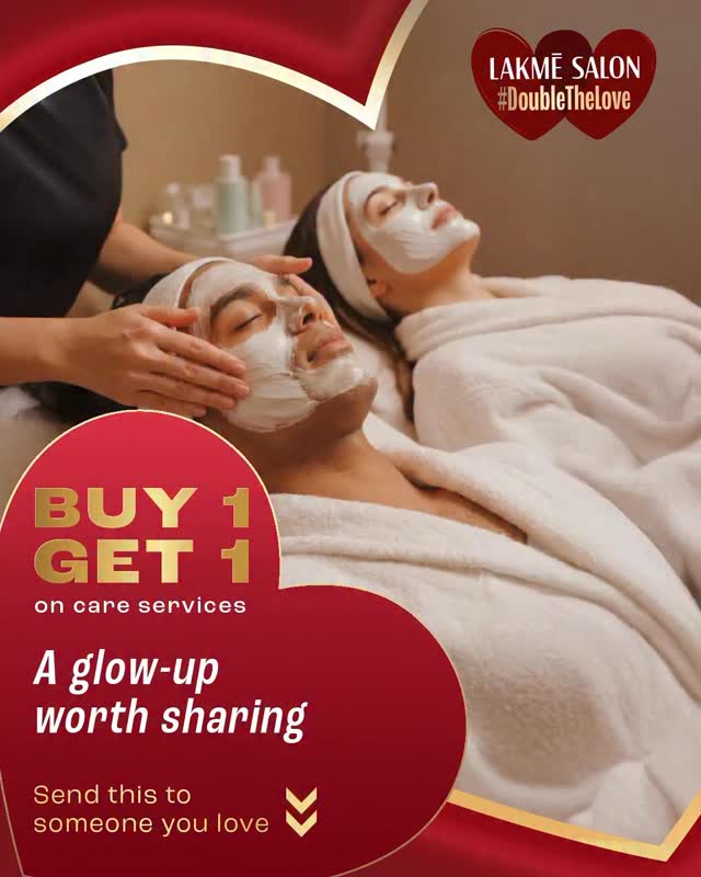 Your Valentines date is just 1 tap away Click on the share button take the first person out for a sweet salon date ...