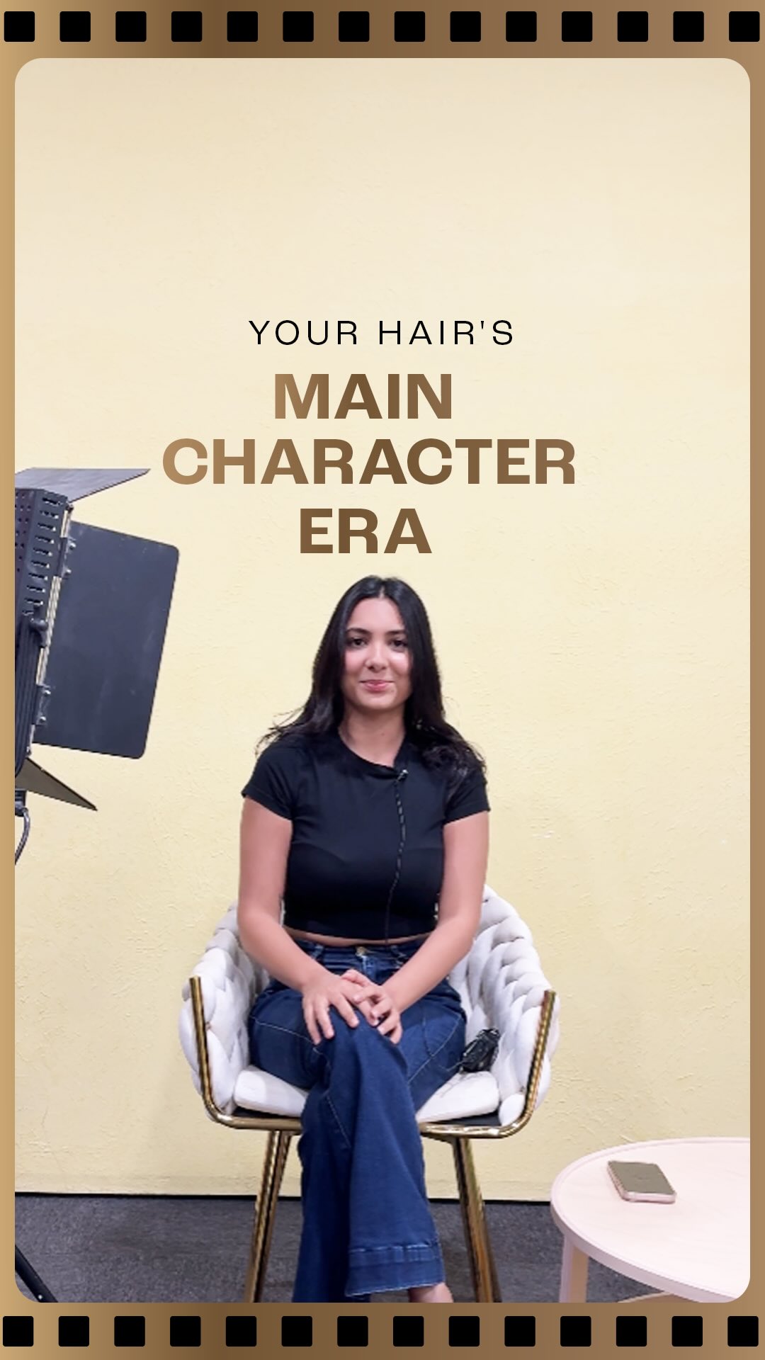The plot Great hair. The cast You, ofcourse