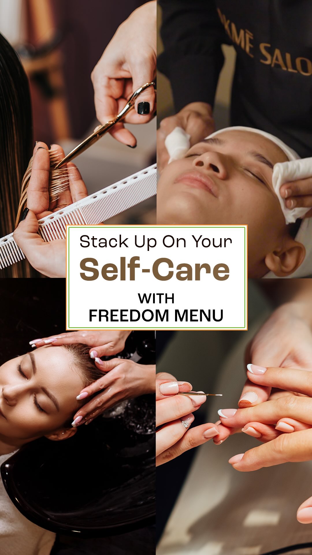 The Freedom Menu everyones waiting for is HERE Your favourite Lakm Salon services are 500 each but only for 3 day...