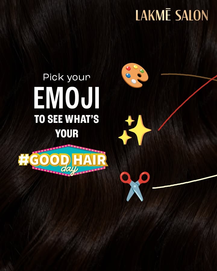 No wrong turns here. Pick an emoji, follow the line, and discover where your Good Hair Day takes you