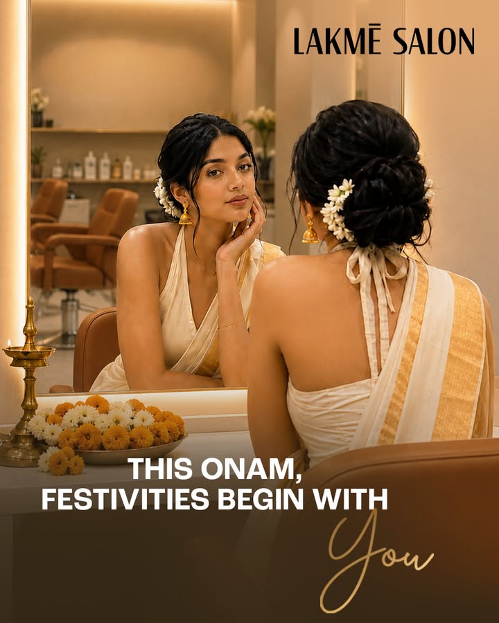 Prepping for the pookalam, the sadya, and everything in between Dont forget to prep for your Onam glow at Lakm Salon...