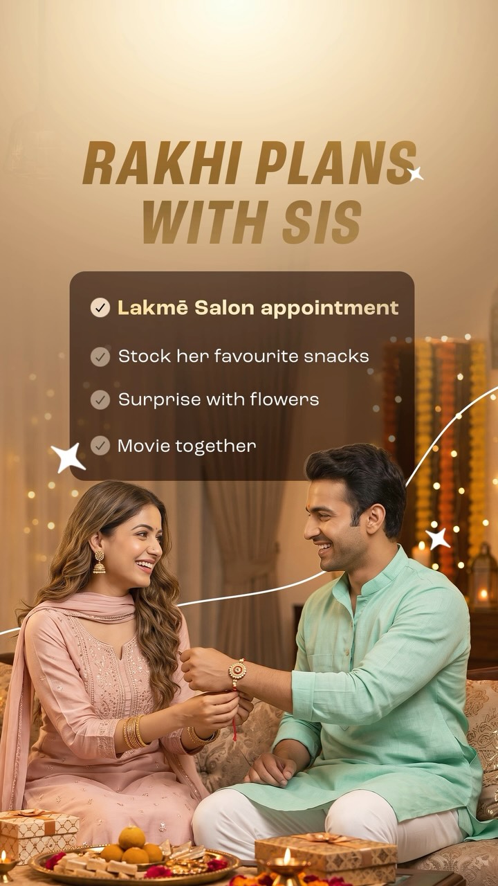 The Rakhi checklist isnt complete until theres a little self care on it