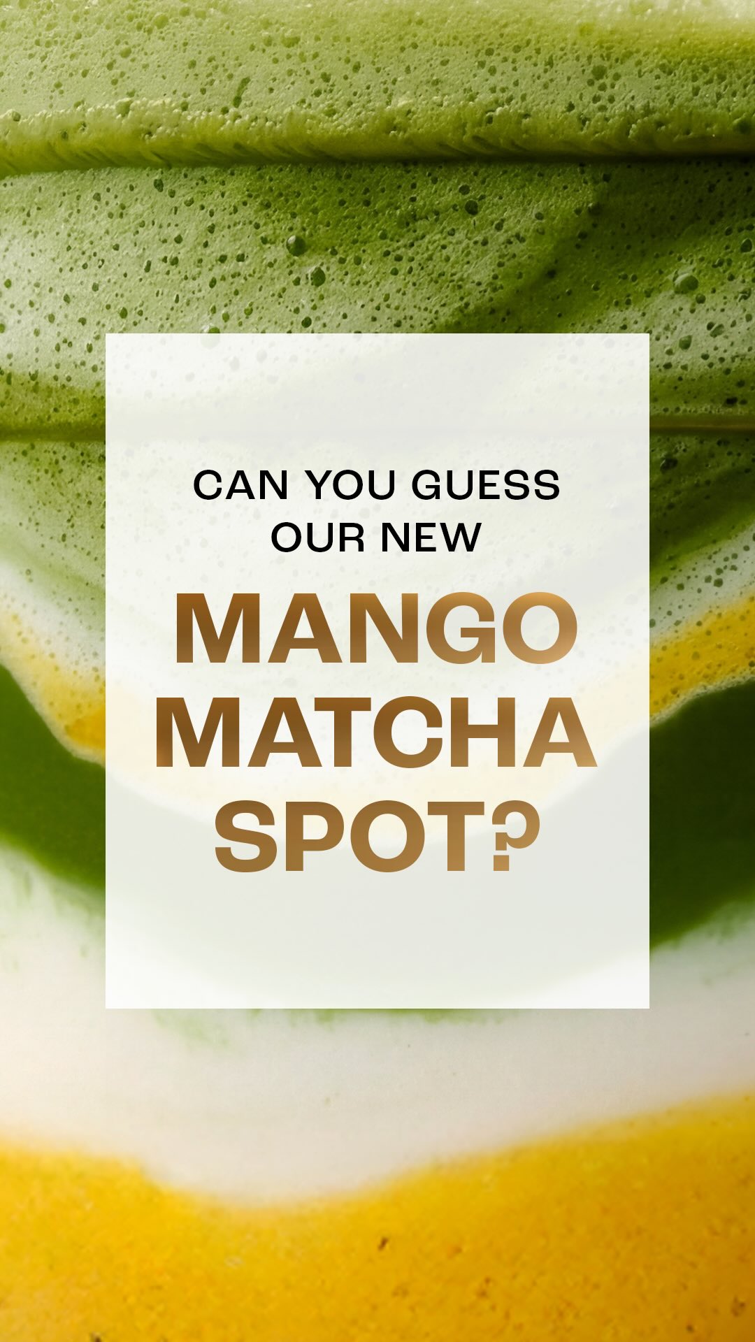 Whats better than a Mango Matcha date Skip the usual cafe plans and make it a little more indulgent with Mango Matcha M...