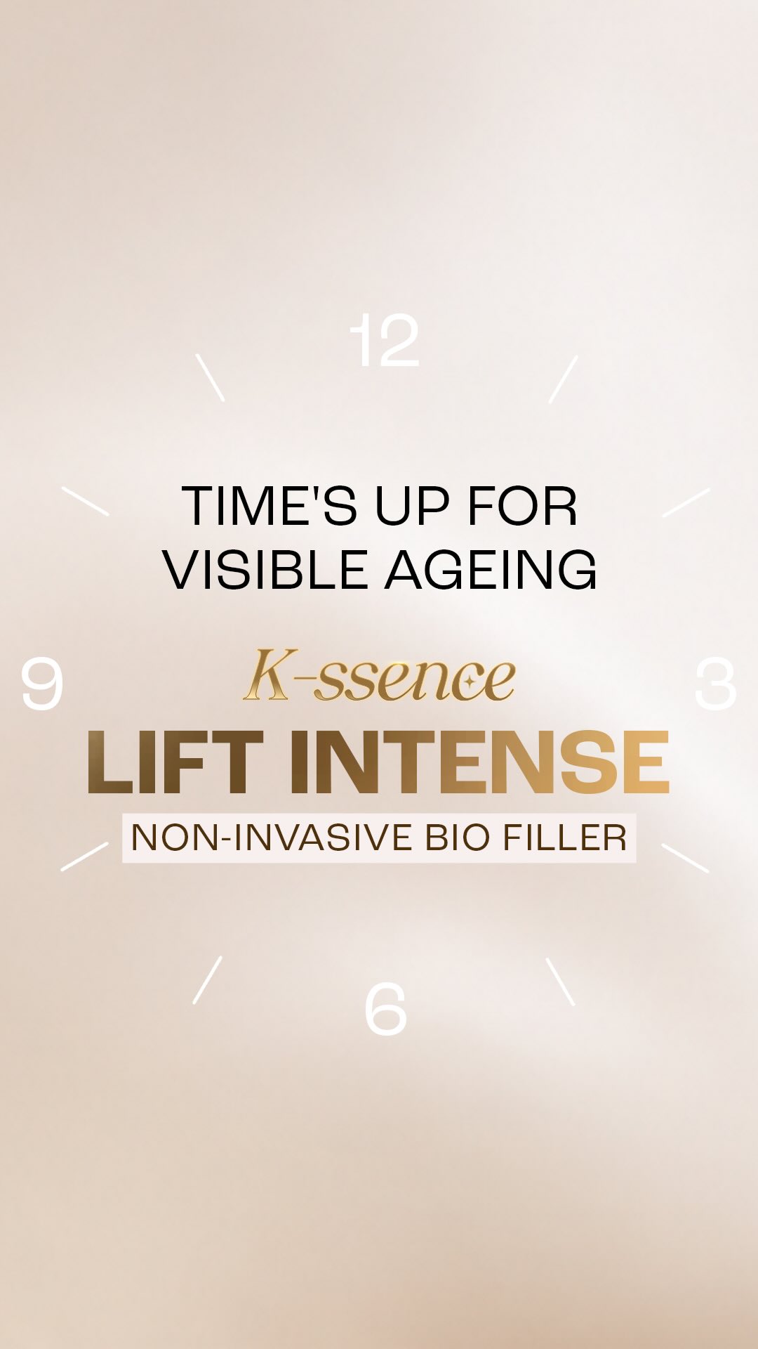 Fine lines Were hitting a pause on them Introducing K ssence Lift Intense Non Invasive Bio Filler, powered by JeuD rm...