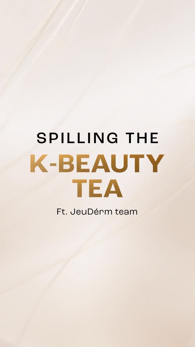 Your skin questions just got a Korean expert POV From skin longevity to collagen and everything in between, our JeuD r...