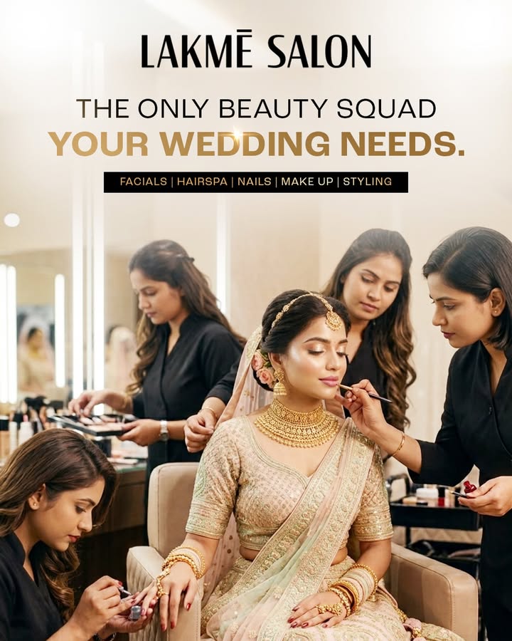 Your bridal glow deserves a whole team behind it