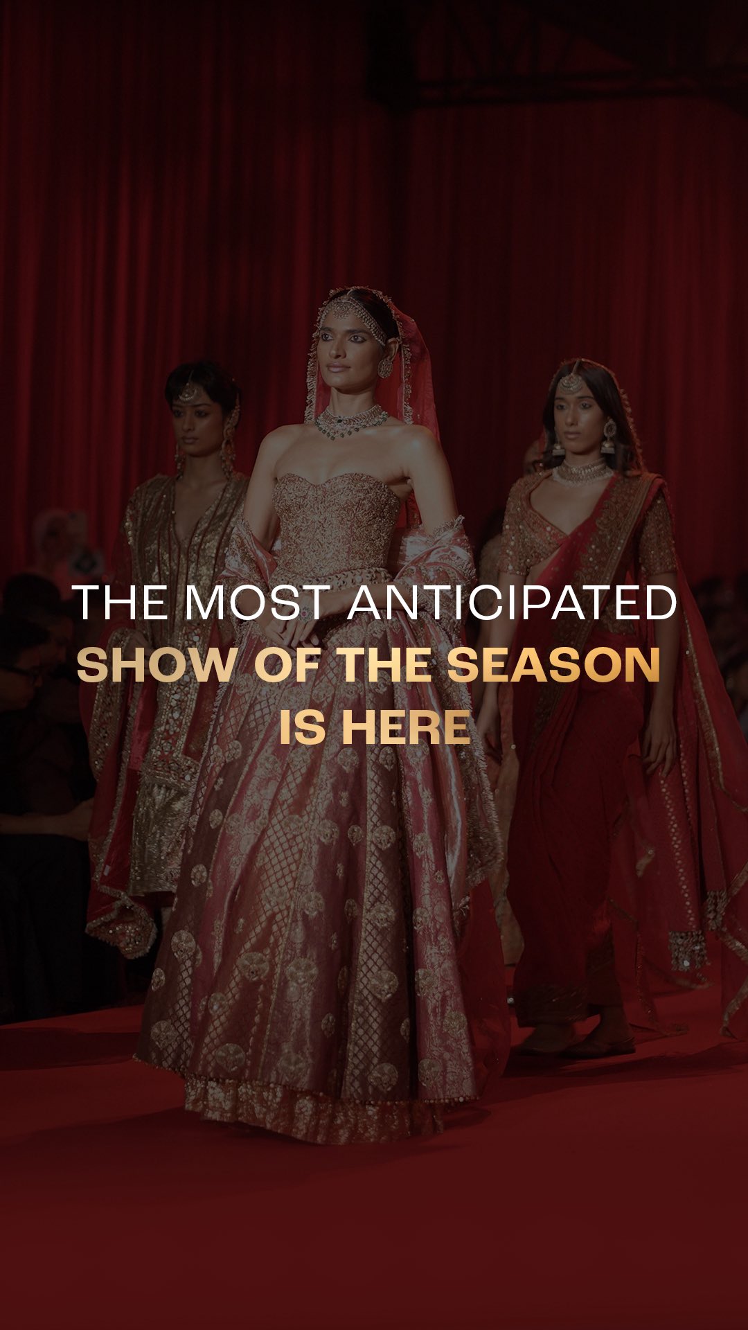 The artistry. The allure. The anticipation. Its time to take the runway once again