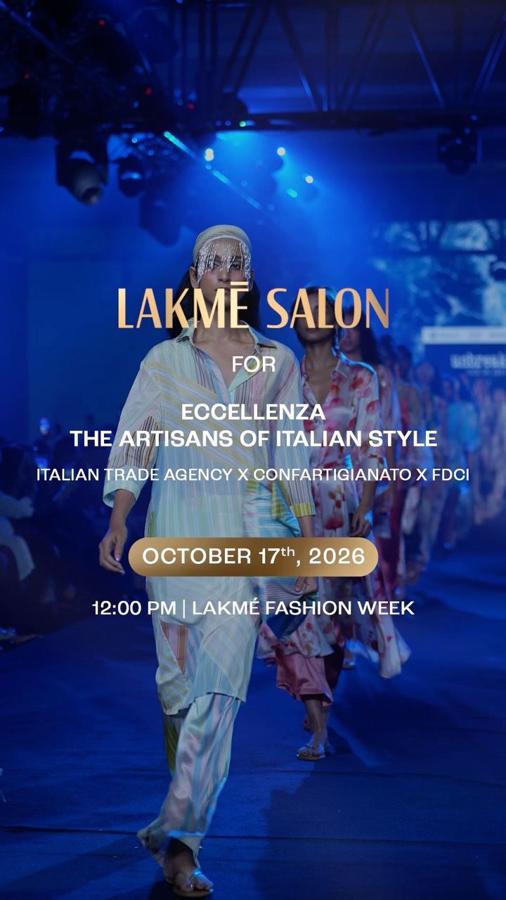 Backstage at Lakm Fashion Week, the beauty moodboard for Eccellenza was all about Italian inspired trends meeting Indian a...