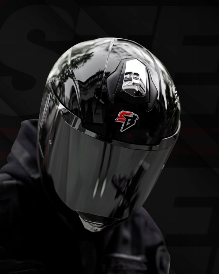  SBH 57 Fighter F9 Chrome where cutting edge design meets uncompromising protection