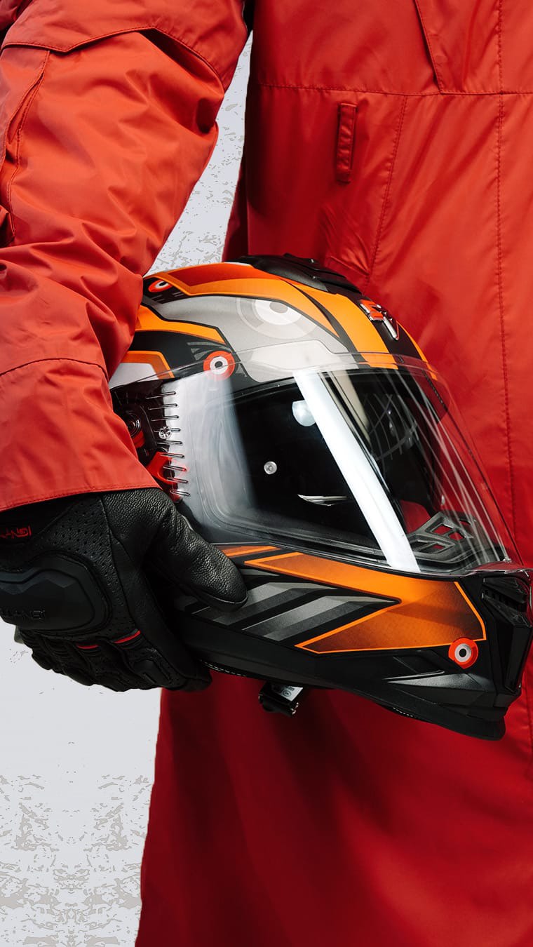  Designed to dazzle, engineered to protect stand out on every ride with SBH 57 Fighter F8 DOT ISI certified full face ...