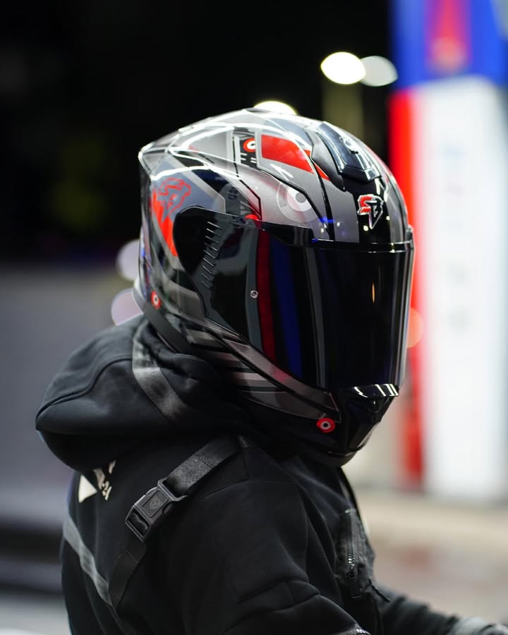 Ride with confidence SBH 57 Fighter F8 where aggressive design meets cutting edge protection