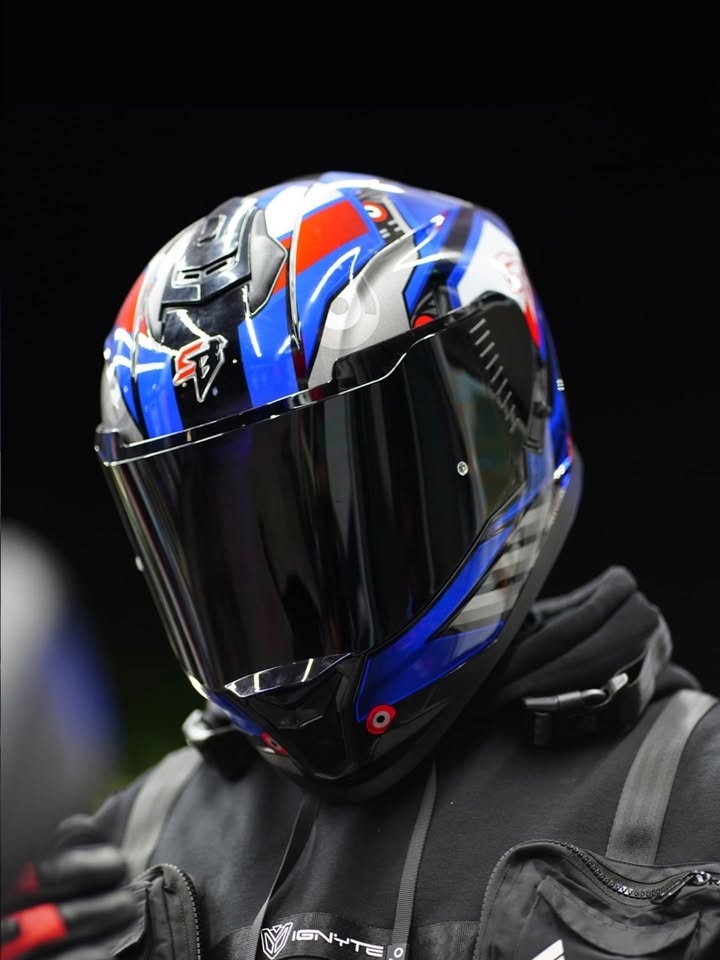  Fuel your ride with SBH 57 Fighter F8 Aggressive design meets ultimate protection