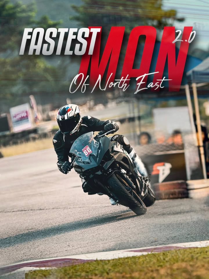 Blazing wheels, roaring engines, and unstoppable energy Fastest Man of North East 2