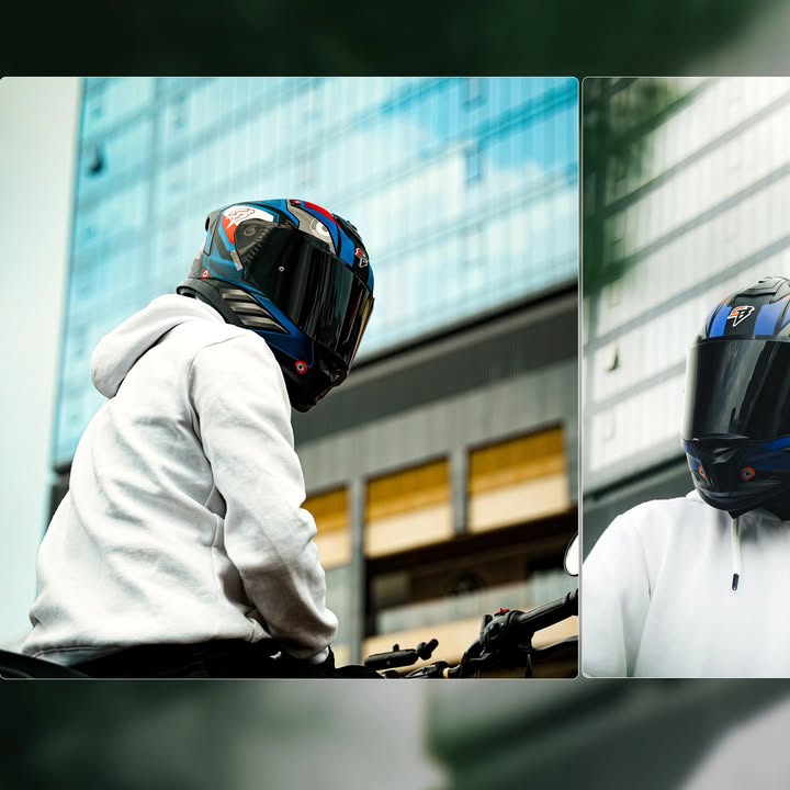 Dominate the roads with SBH 57 Fighter F8 Powerful design, ultimate safety