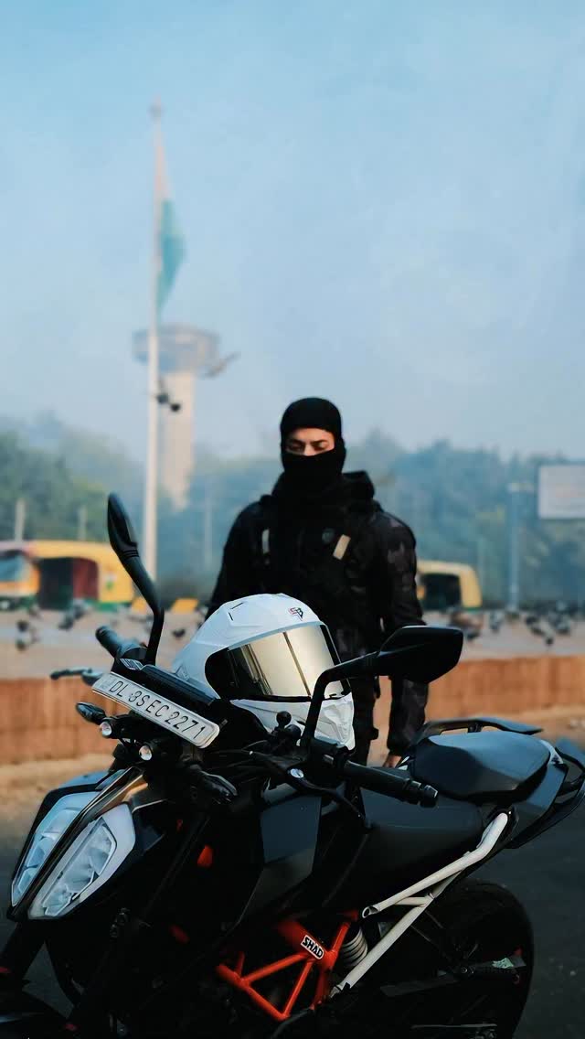 This Republic Day, ride with discipline and responsibility. Helmet on. Rules on