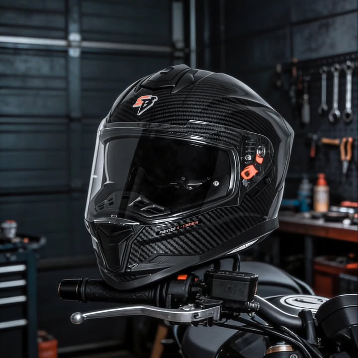 Engineered for dominance. The SB 120 ISS Fighter Carbon ECE 22.06 lightweight, aggressive, unstoppable